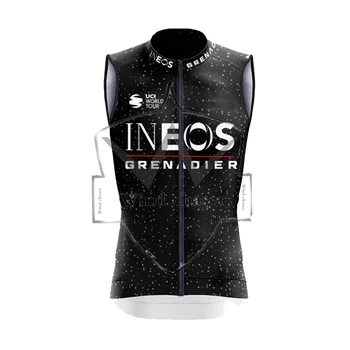 2024 INEOS Grenadier Легкий Ветрозащитный Велосипедный Жилет Без Рукавов, Облегающий Велосипедный Жилет, Ветровка, Велосипедный Жилет