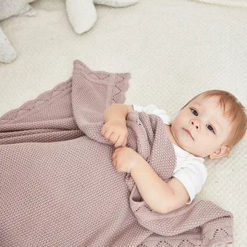 1 шт. детское одеяло из дышащего хлопка для новорожденных мальчиков и девочек