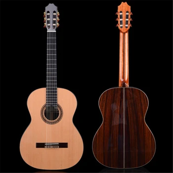 Классические гитары MC160 Mann's Master level ручной работы из цельного дерева